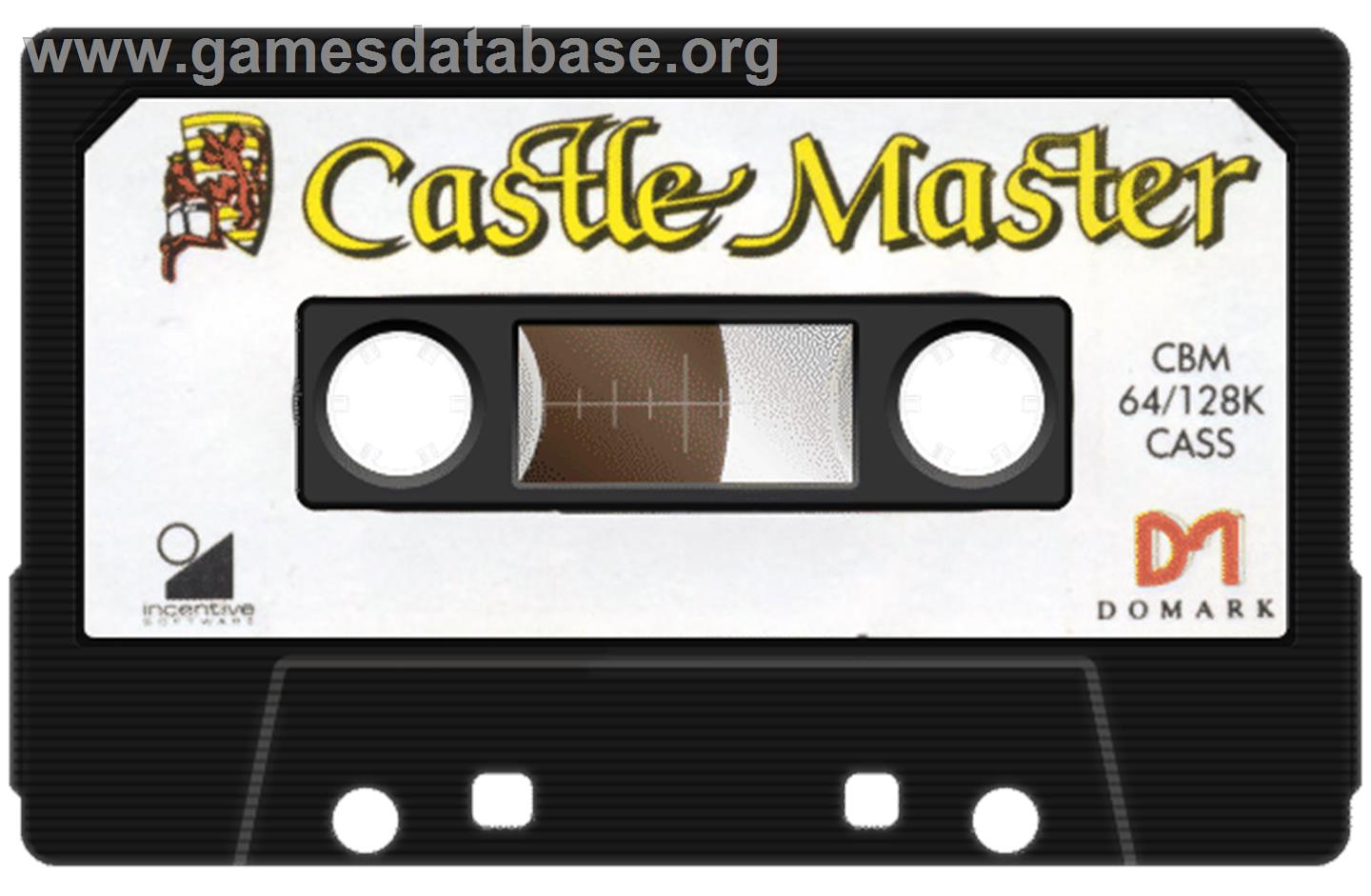 Castle Master - Commodore 64 - Artwork - Cartridge
