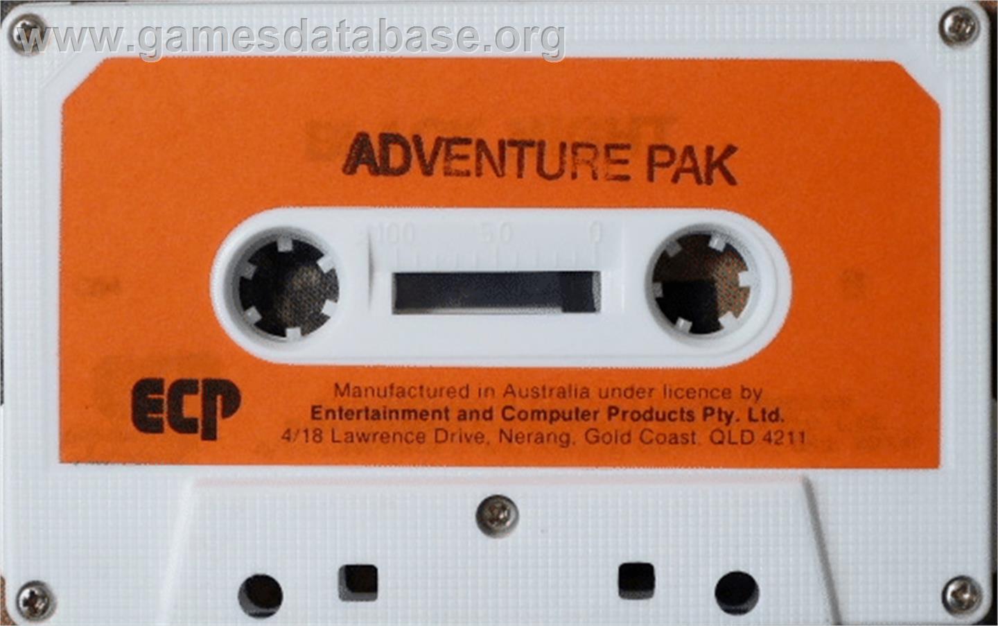 Castle Maze Adventure - Commodore 64 - Artwork - Cartridge