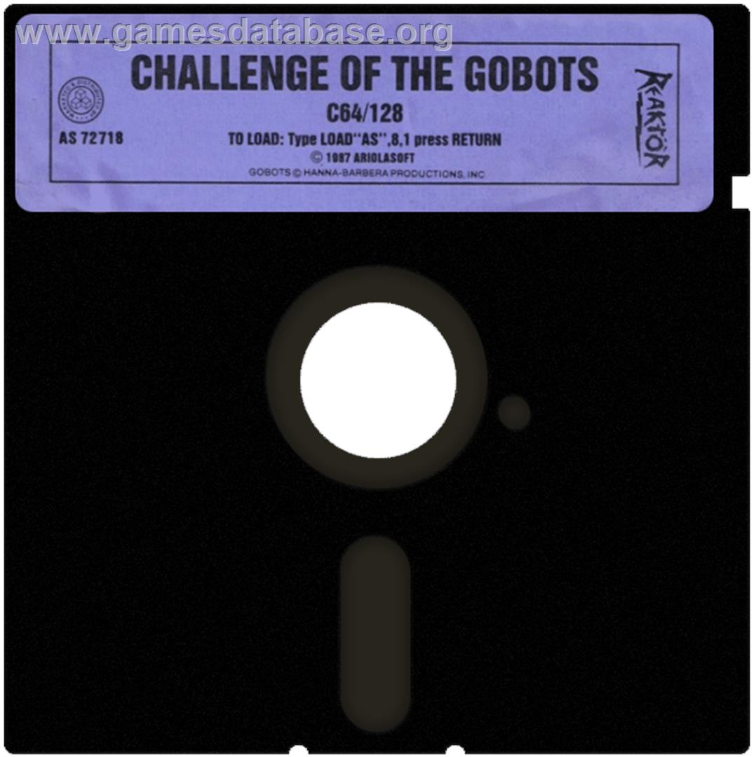 Challenge of the Gobots - Commodore 64 - Artwork - Cartridge