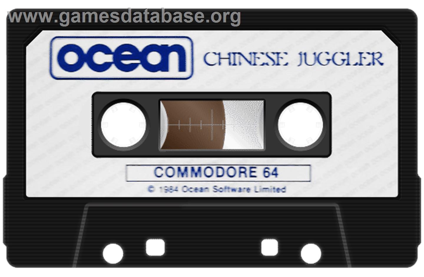 Chinese Juggler - Commodore 64 - Artwork - Cartridge