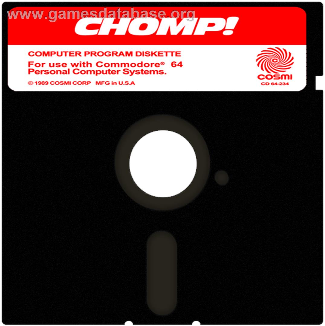 Chomp! - Commodore 64 - Artwork - Cartridge