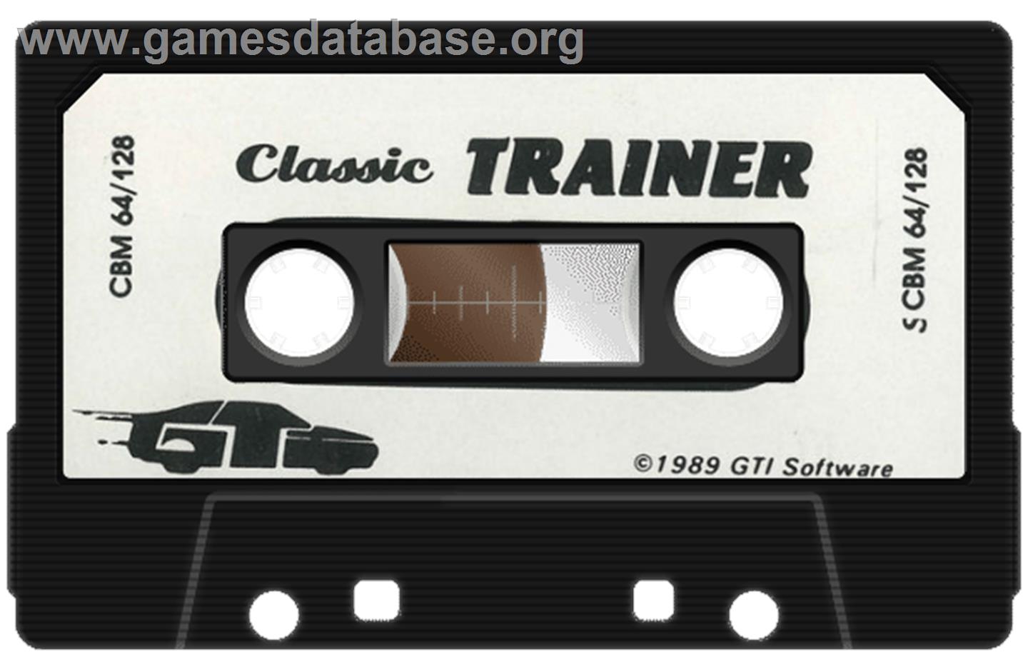 Classic Trainer - Commodore 64 - Artwork - Cartridge