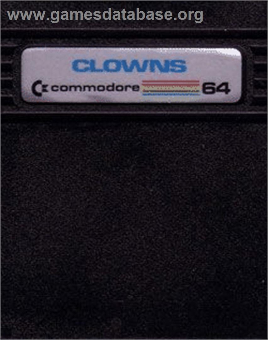 Clowns - Commodore 64 - Artwork - Cartridge