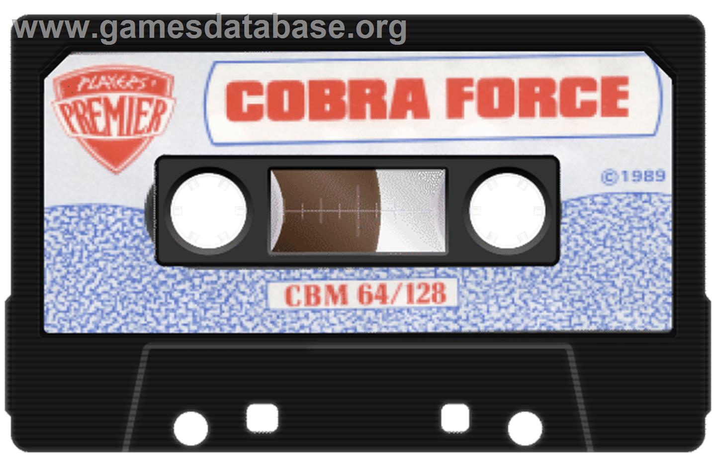 Cobra Force - Commodore 64 - Artwork - Cartridge