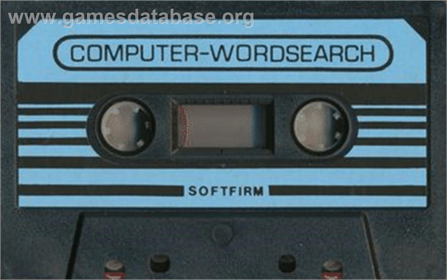 Computer-wordsearch - Commodore 64 - Artwork - Cartridge