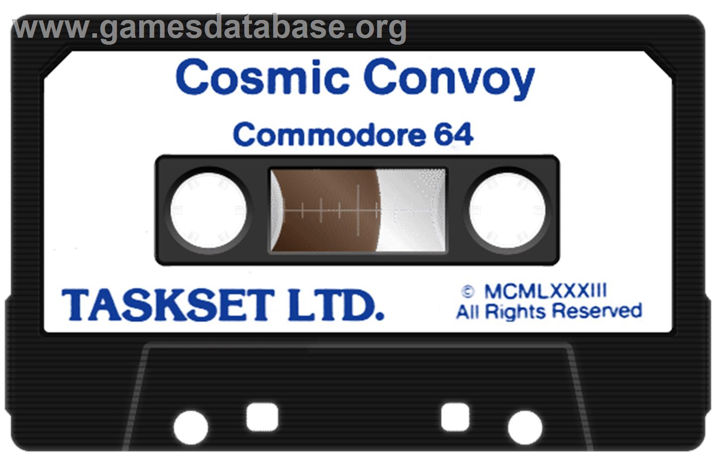Cosmic Convoy - Commodore 64 - Artwork - Cartridge