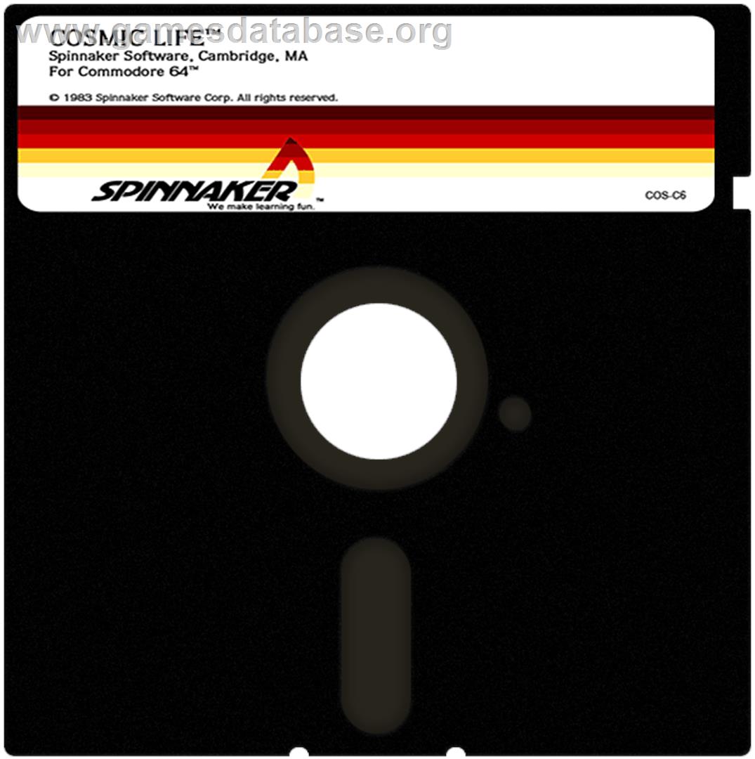 Cosmic Life - Commodore 64 - Artwork - Cartridge