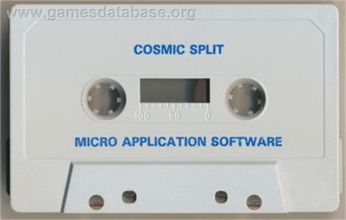 Cosmic Split (PSS) - Commodore 64 - Artwork - Cartridge