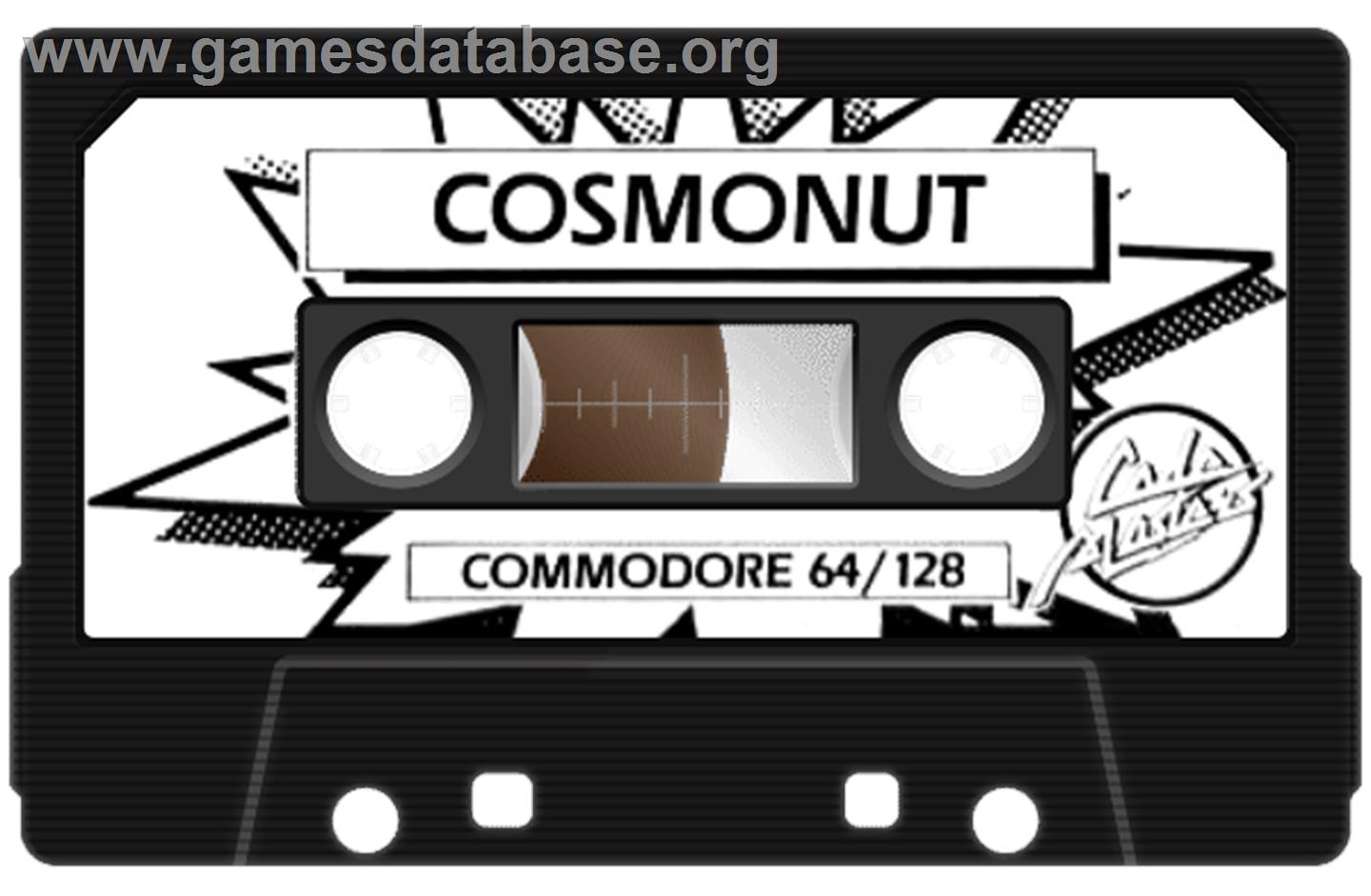 Cosmonut - Commodore 64 - Artwork - Cartridge