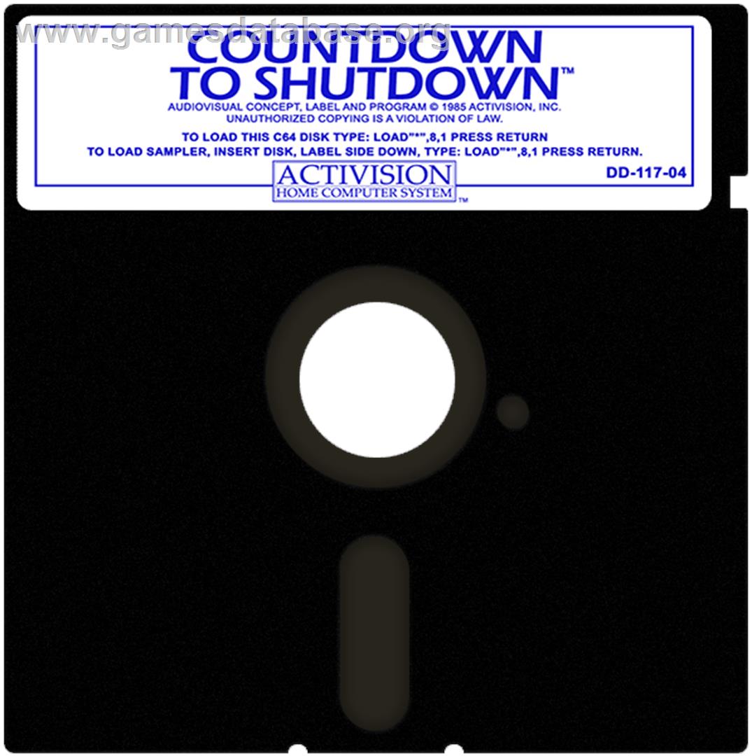 Countdown To Shutdown - Commodore 64 - Artwork - Cartridge