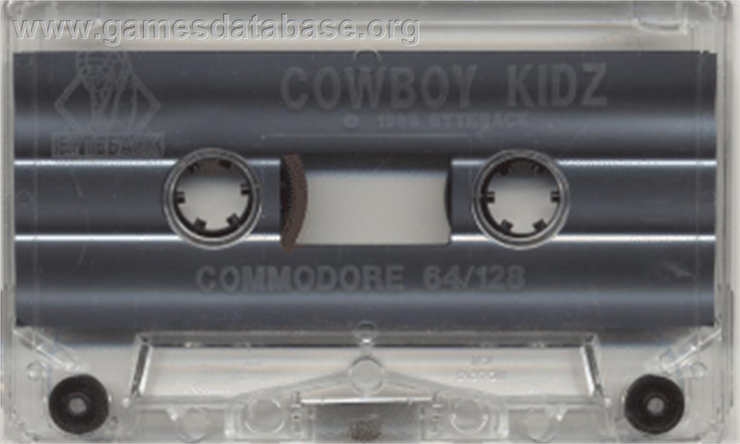 Cowboy Kidz - Commodore 64 - Artwork - Cartridge