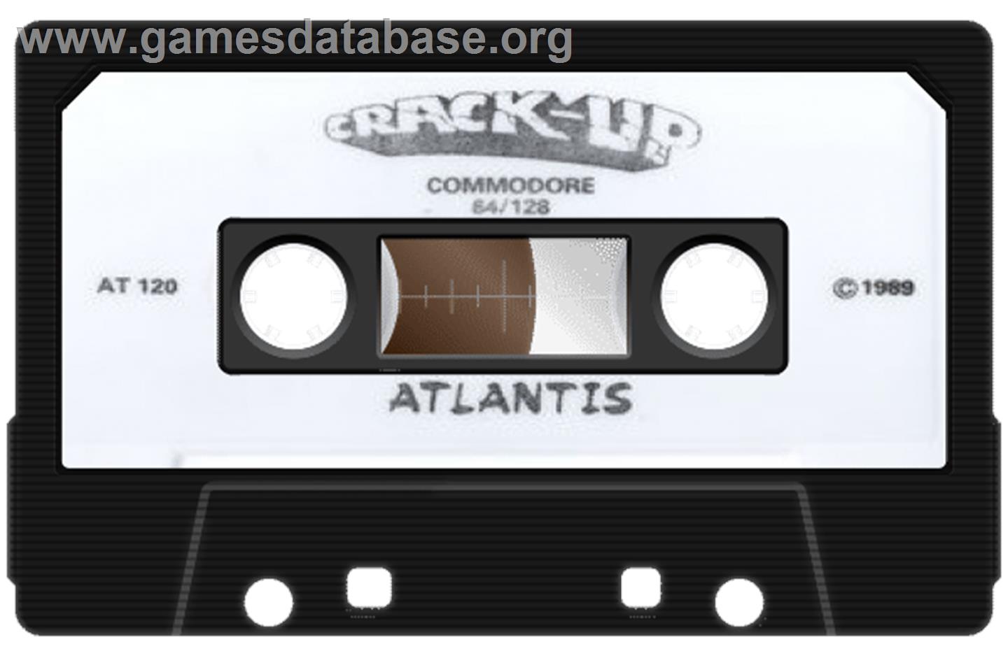 Crack-up - Commodore 64 - Artwork - Cartridge