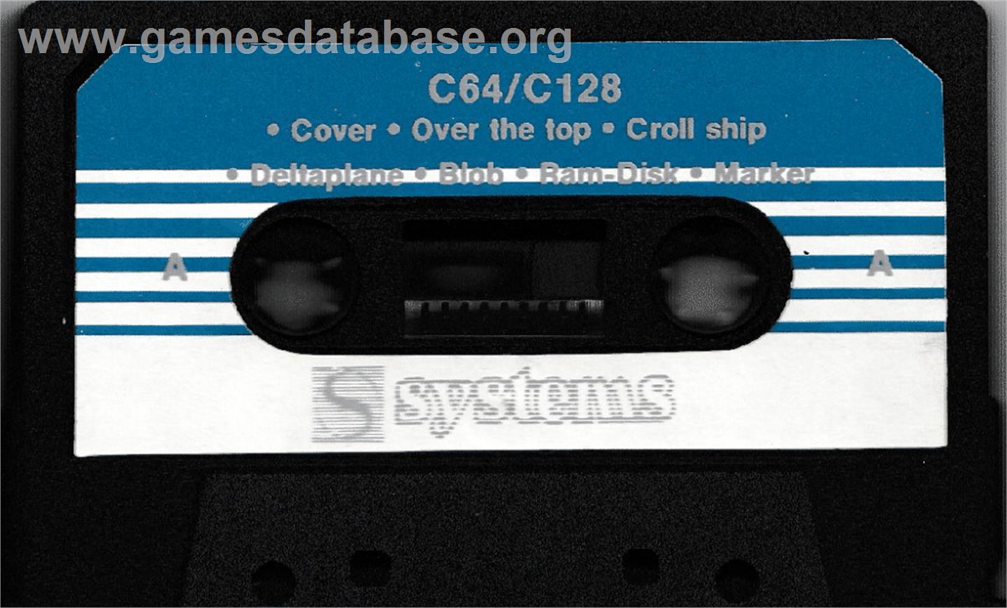 Croll Ship - Commodore 64 - Artwork - Cartridge