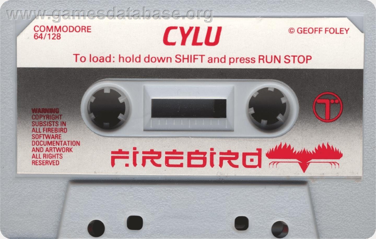 Cylu - Commodore 64 - Artwork - Cartridge