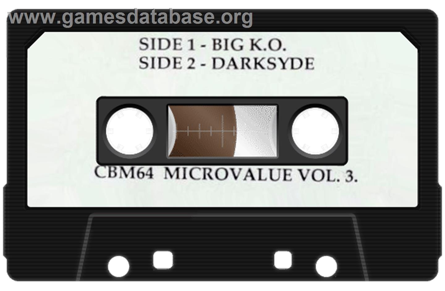 Darksyde - Commodore 64 - Artwork - Cartridge
