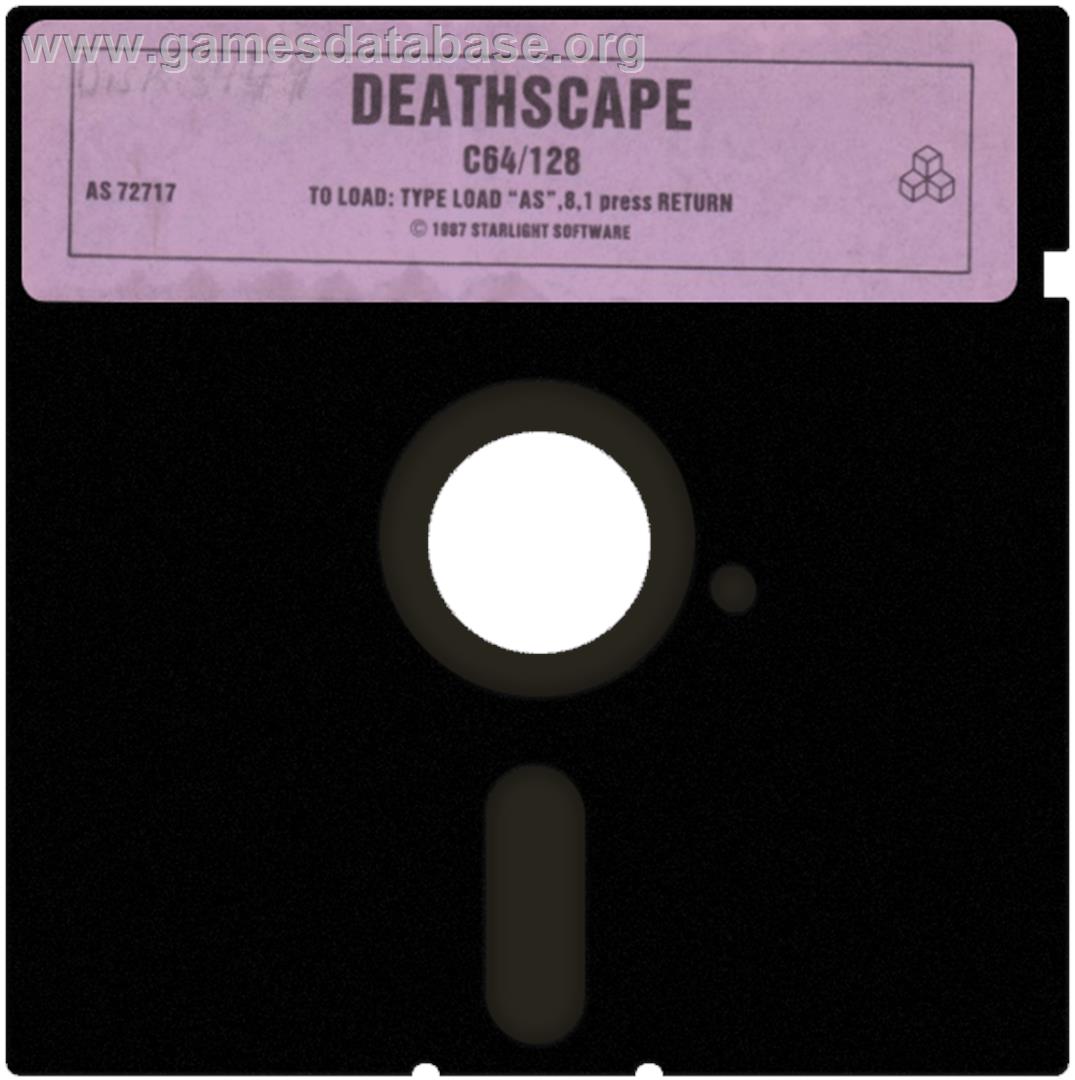 Deathscape - Commodore 64 - Artwork - Cartridge