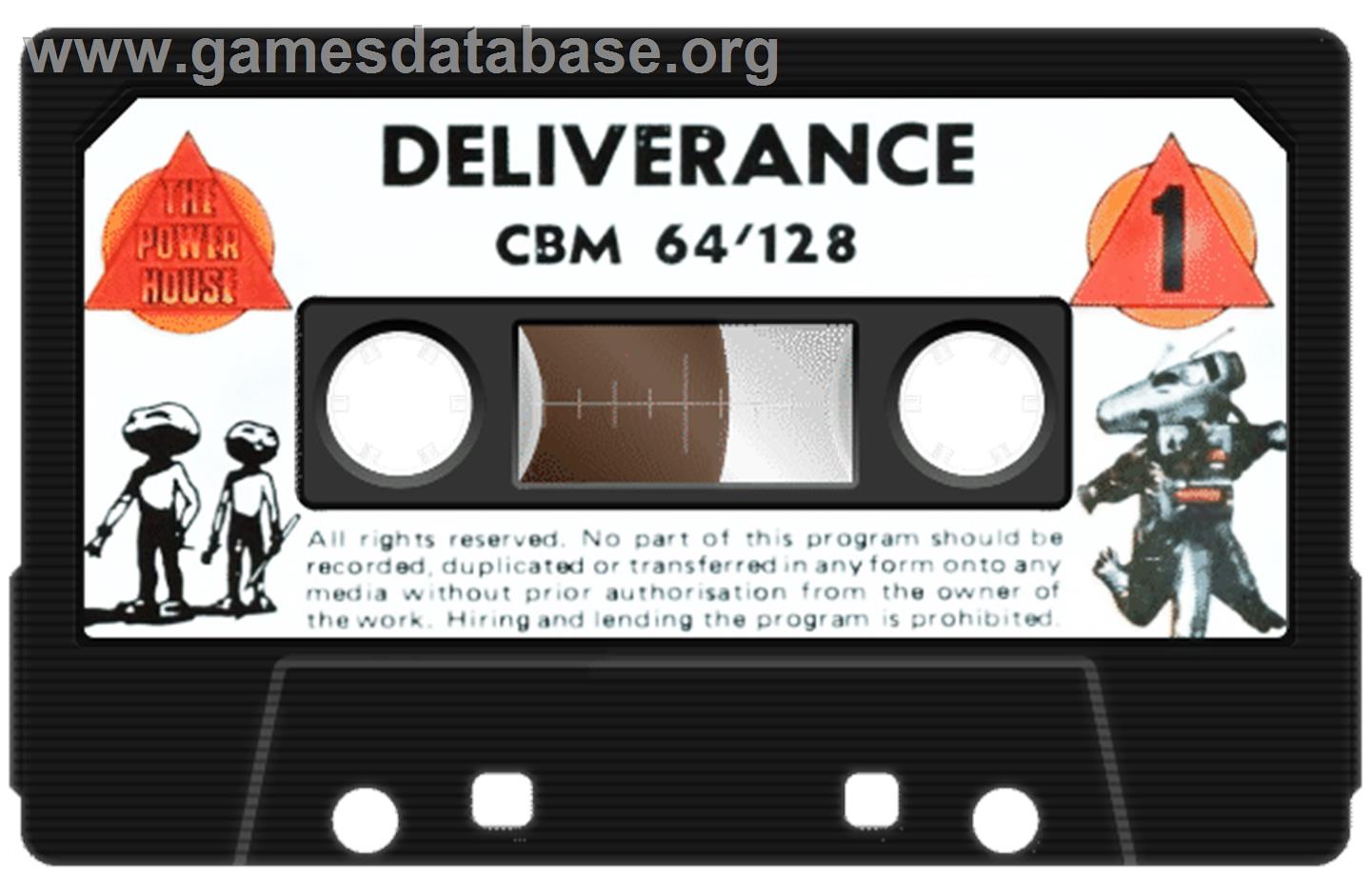 Deliverance: Stormlord II - Commodore 64 - Artwork - Cartridge