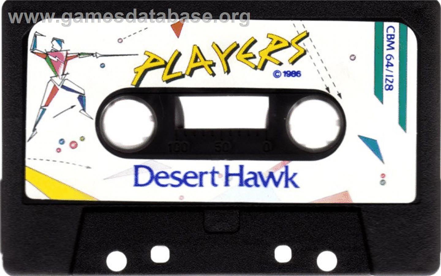Desert Hawk - Commodore 64 - Artwork - Cartridge