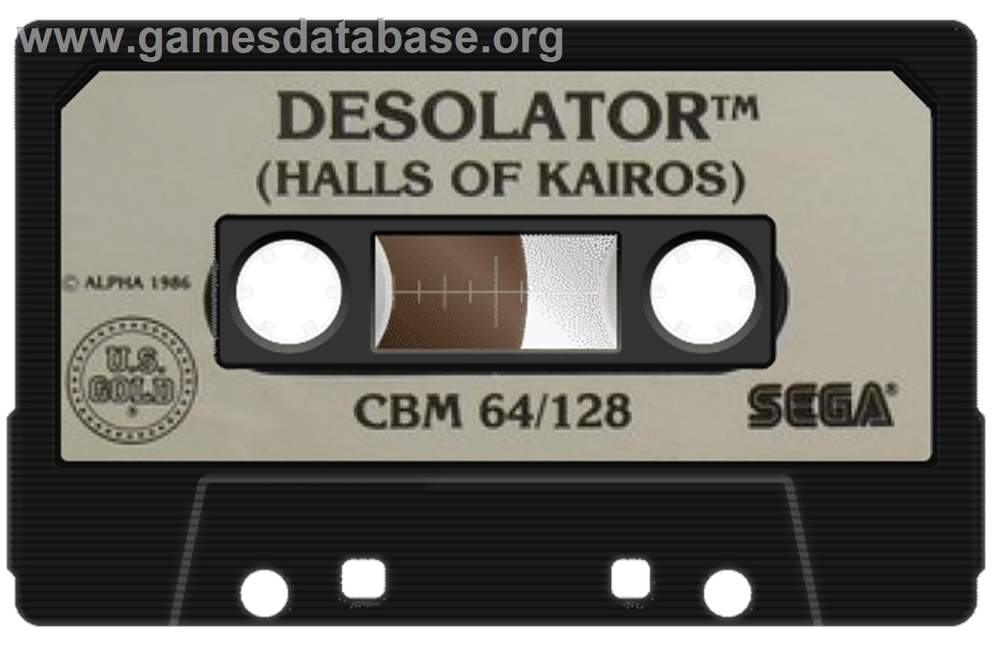 Desolator - Commodore 64 - Artwork - Cartridge