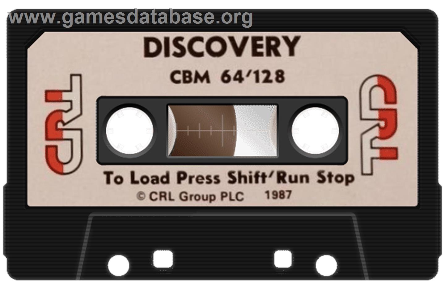 Discovery - Commodore 64 - Artwork - Cartridge