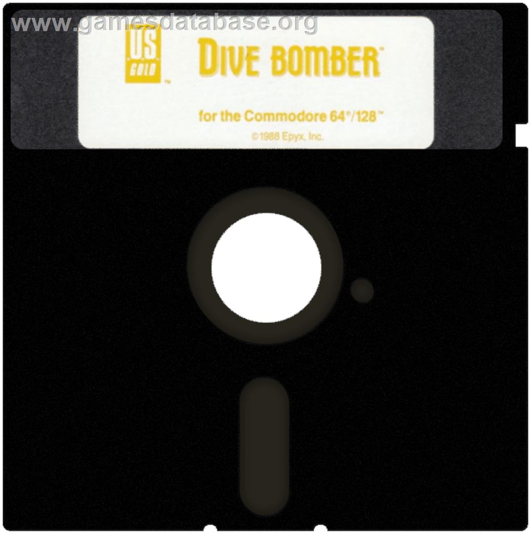 Dive Bomber - Commodore 64 - Artwork - Cartridge