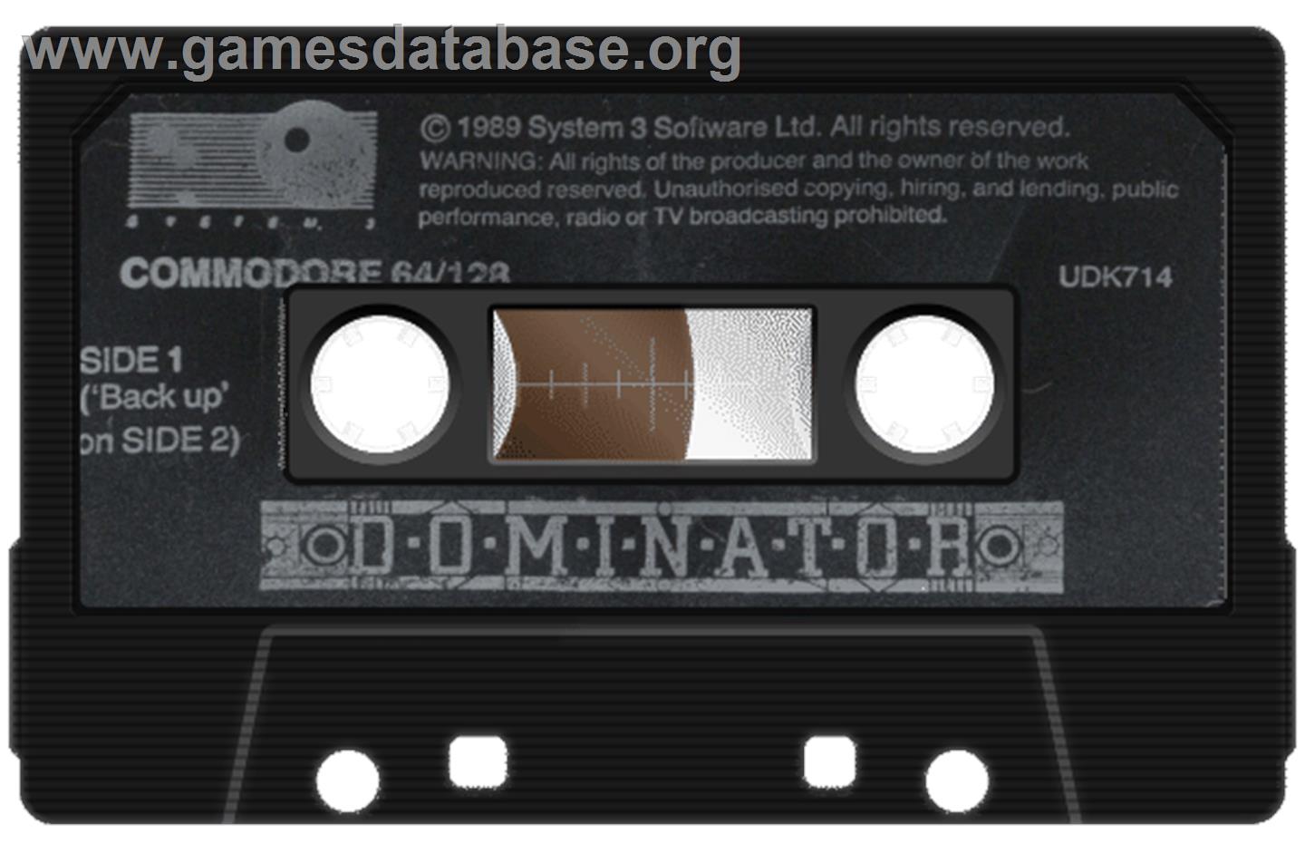 Dominator (Loadstar) - Commodore 64 - Artwork - Cartridge