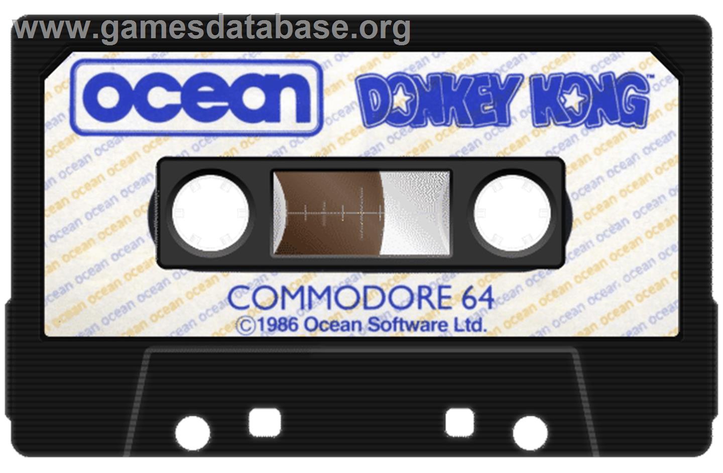Donkey Kong Junior - Commodore 64 - Artwork - Cartridge