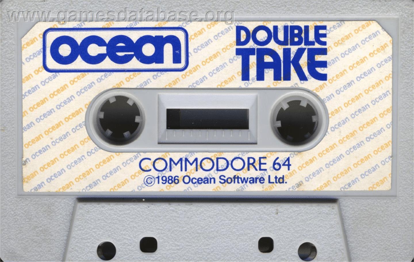 Double Take - Commodore 64 - Artwork - Cartridge