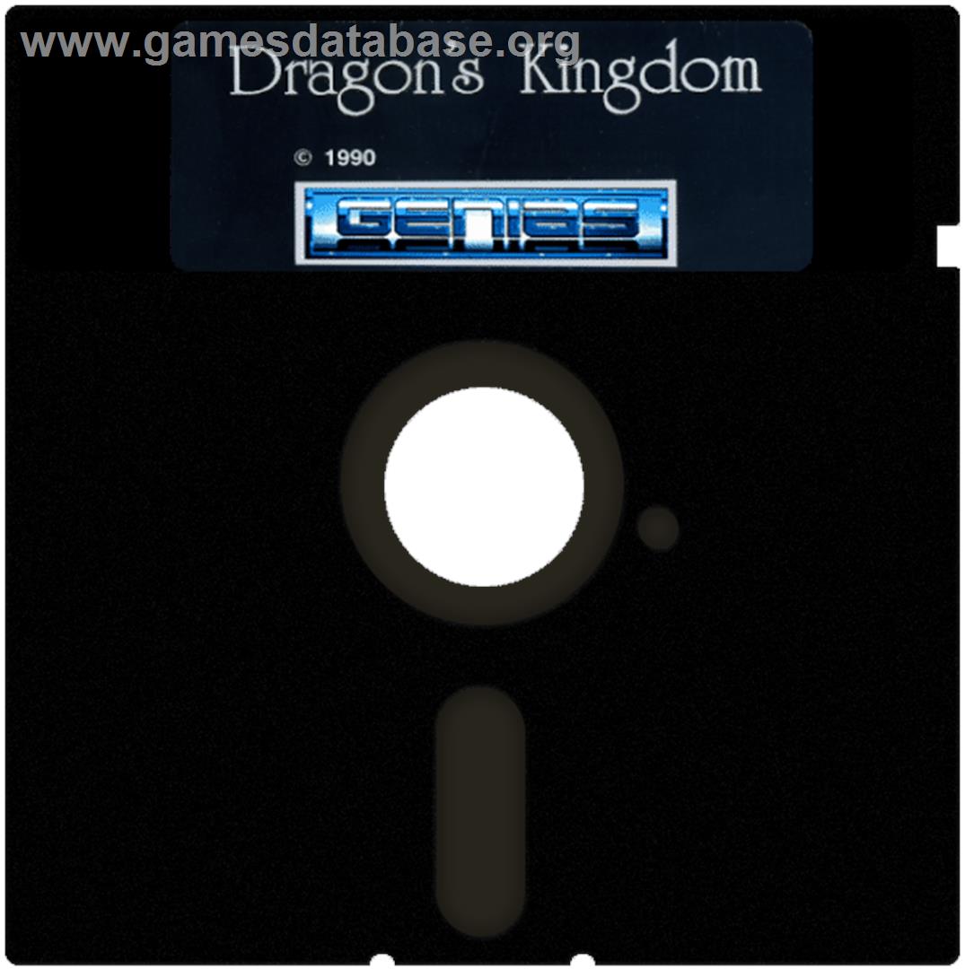 Dragon's Kingdom - Commodore 64 - Artwork - Cartridge