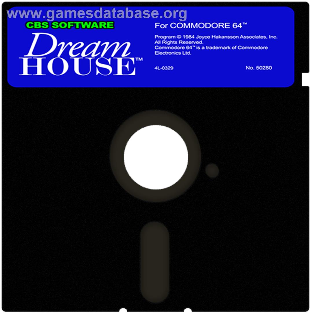 Dream House - Commodore 64 - Artwork - Cartridge
