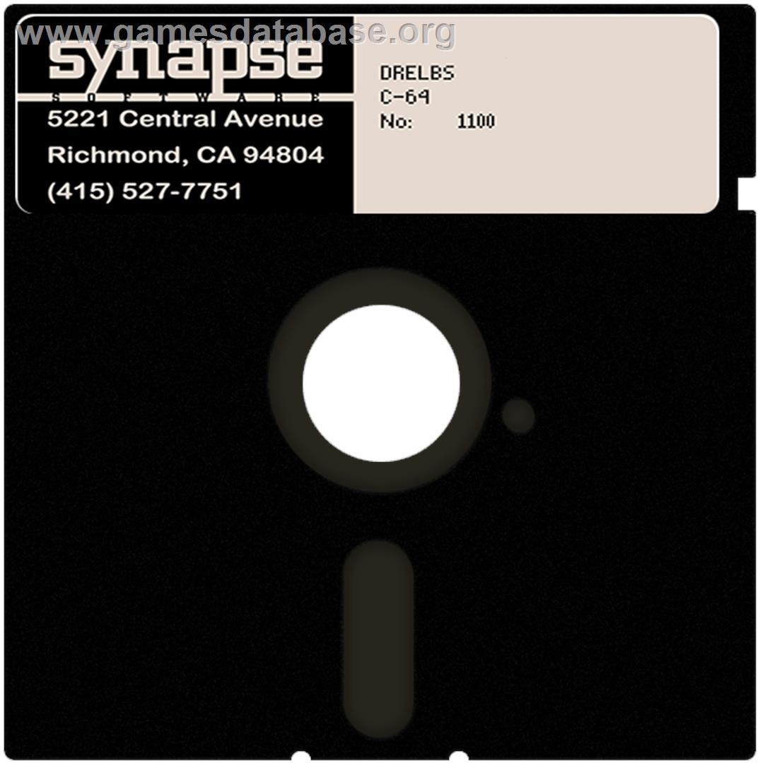 Drelbs - Commodore 64 - Artwork - Cartridge