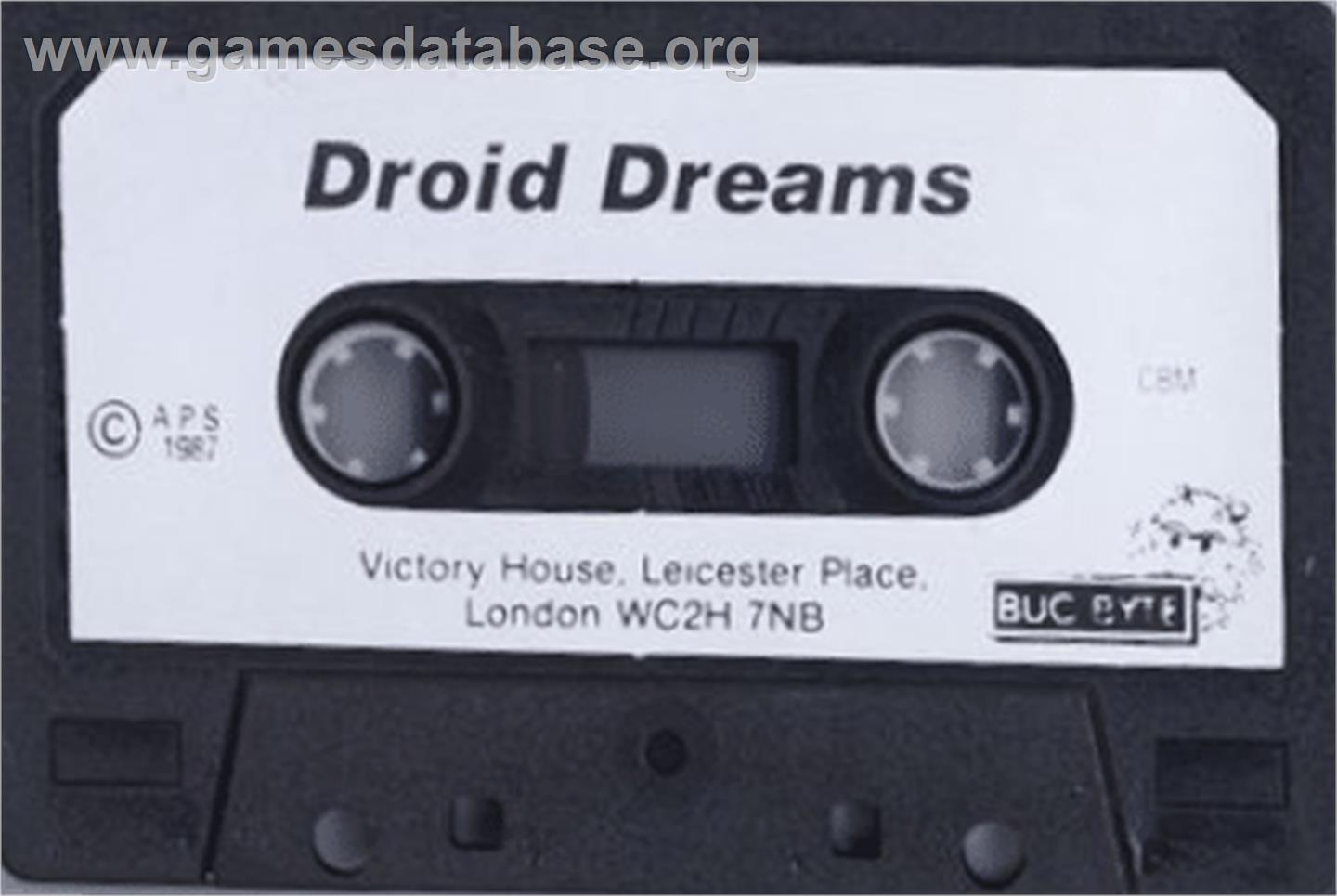 Droid Dreams - Commodore 64 - Artwork - Cartridge