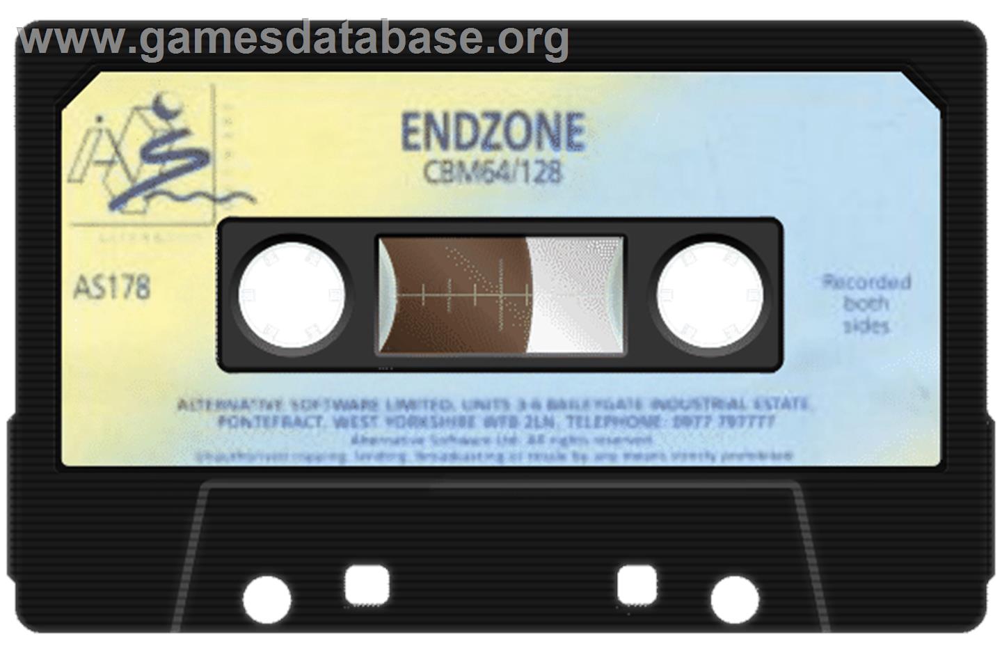 Endzone - Commodore 64 - Artwork - Cartridge