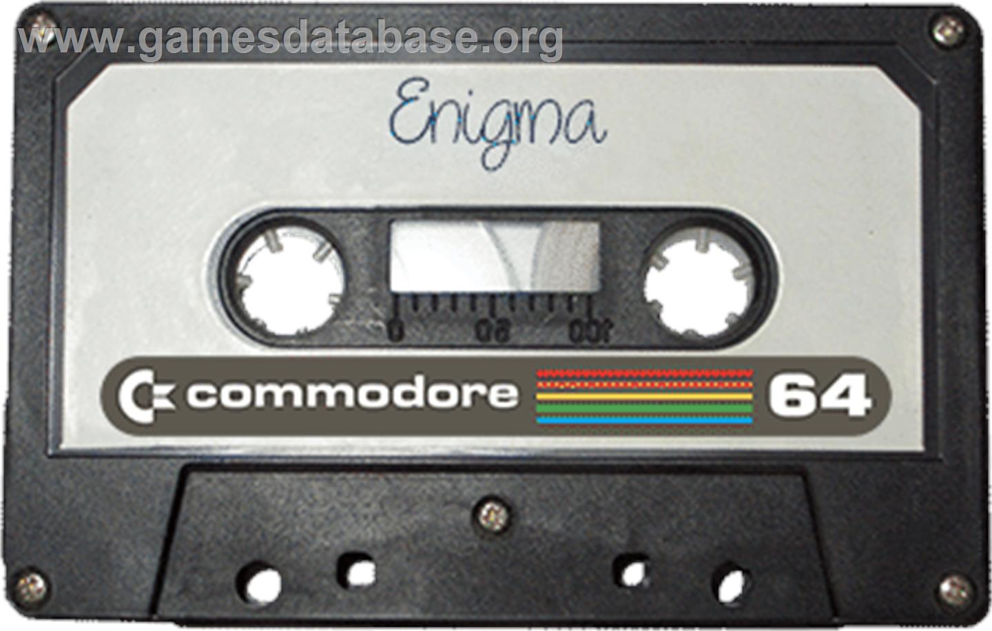 Enigma (Guild Publishing) - Commodore 64 - Artwork - Cartridge