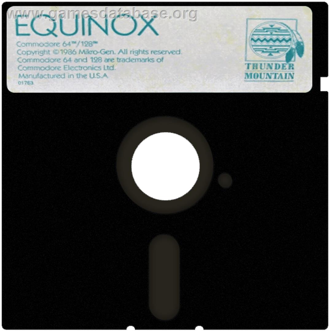Equinox - Commodore 64 - Artwork - Cartridge