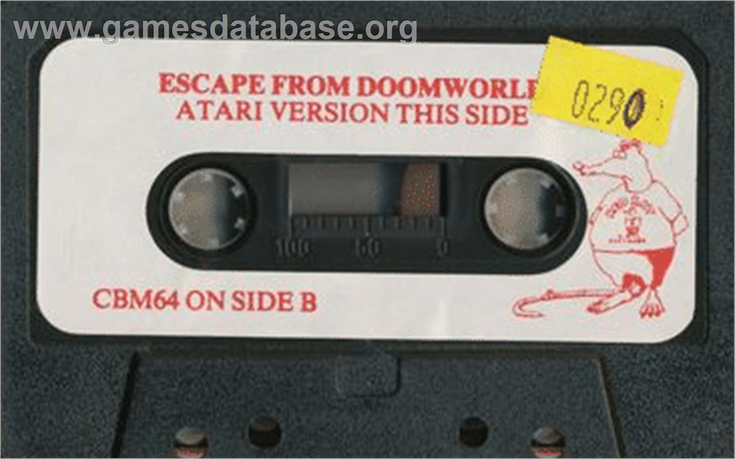 Escape From Doomworld - Commodore 64 - Artwork - Cartridge