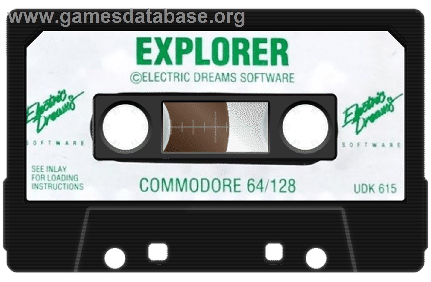 Explorer - Commodore 64 - Artwork - Cartridge