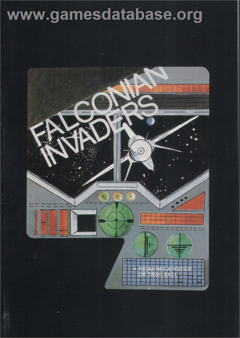 Falconian Invaders - Commodore 64 - Artwork - Cartridge