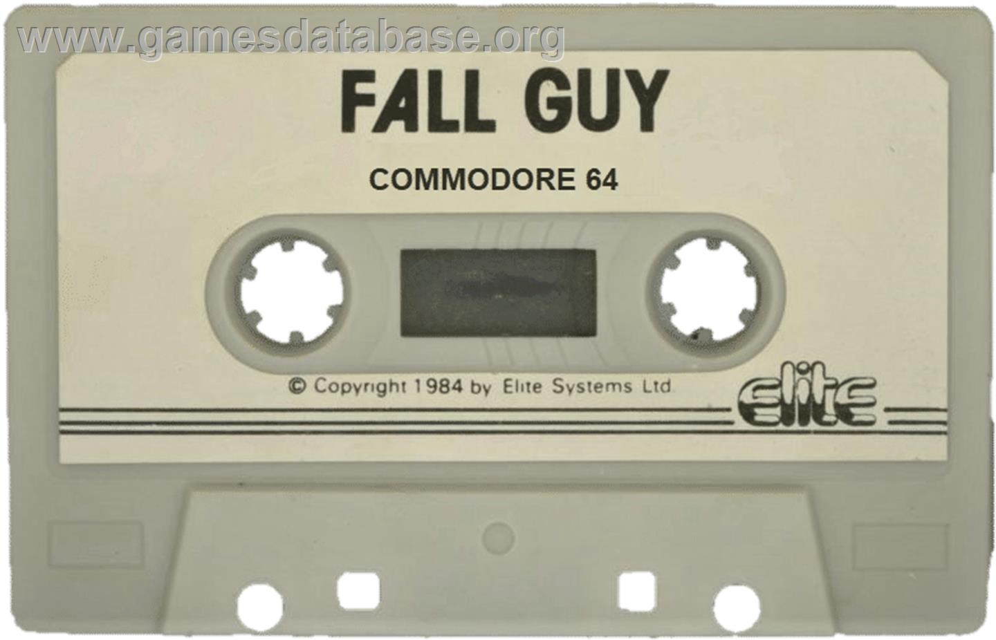 Fall Guy - Commodore 64 - Artwork - Cartridge