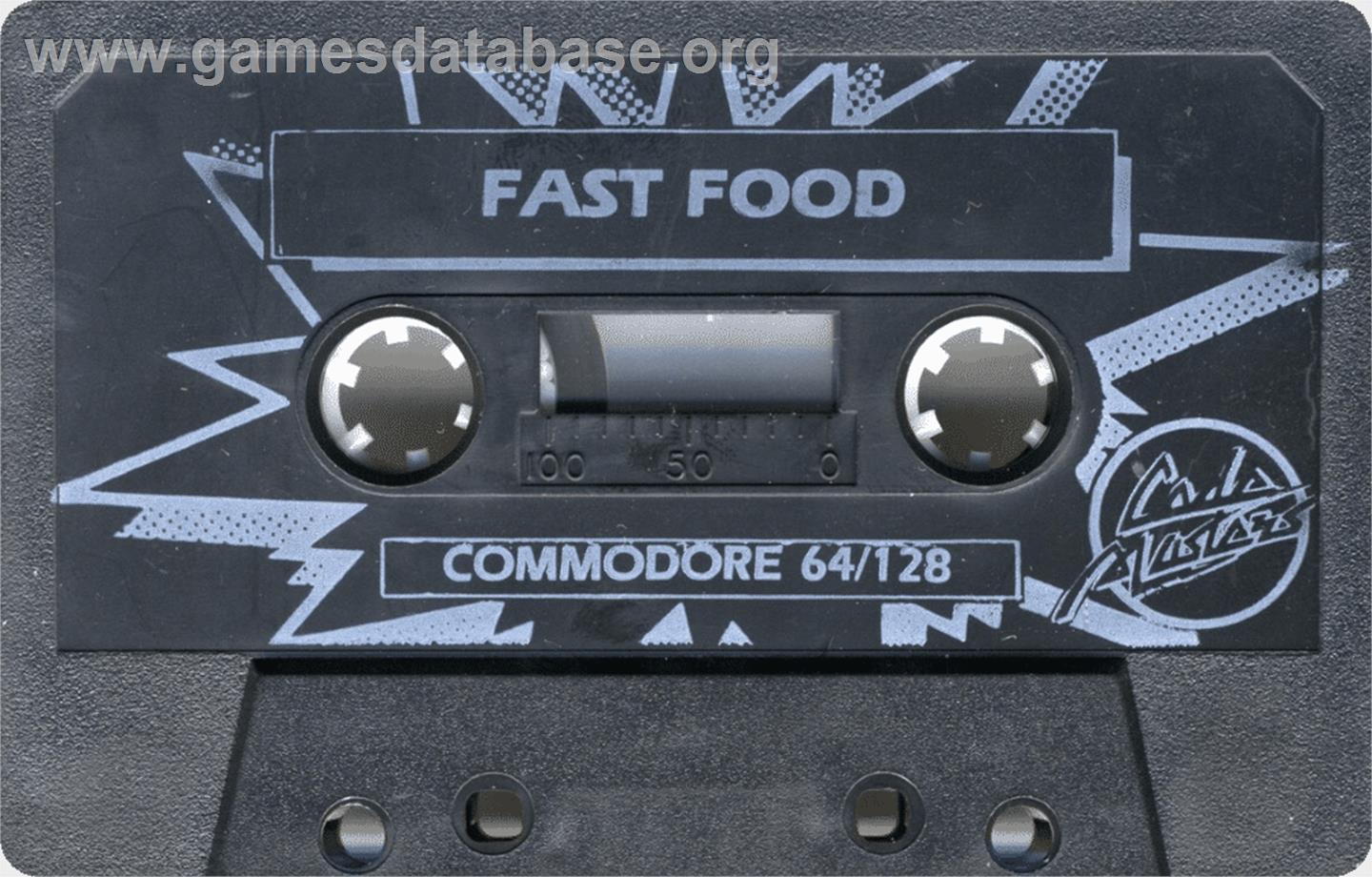 Fast Food - Commodore 64 - Artwork - Cartridge