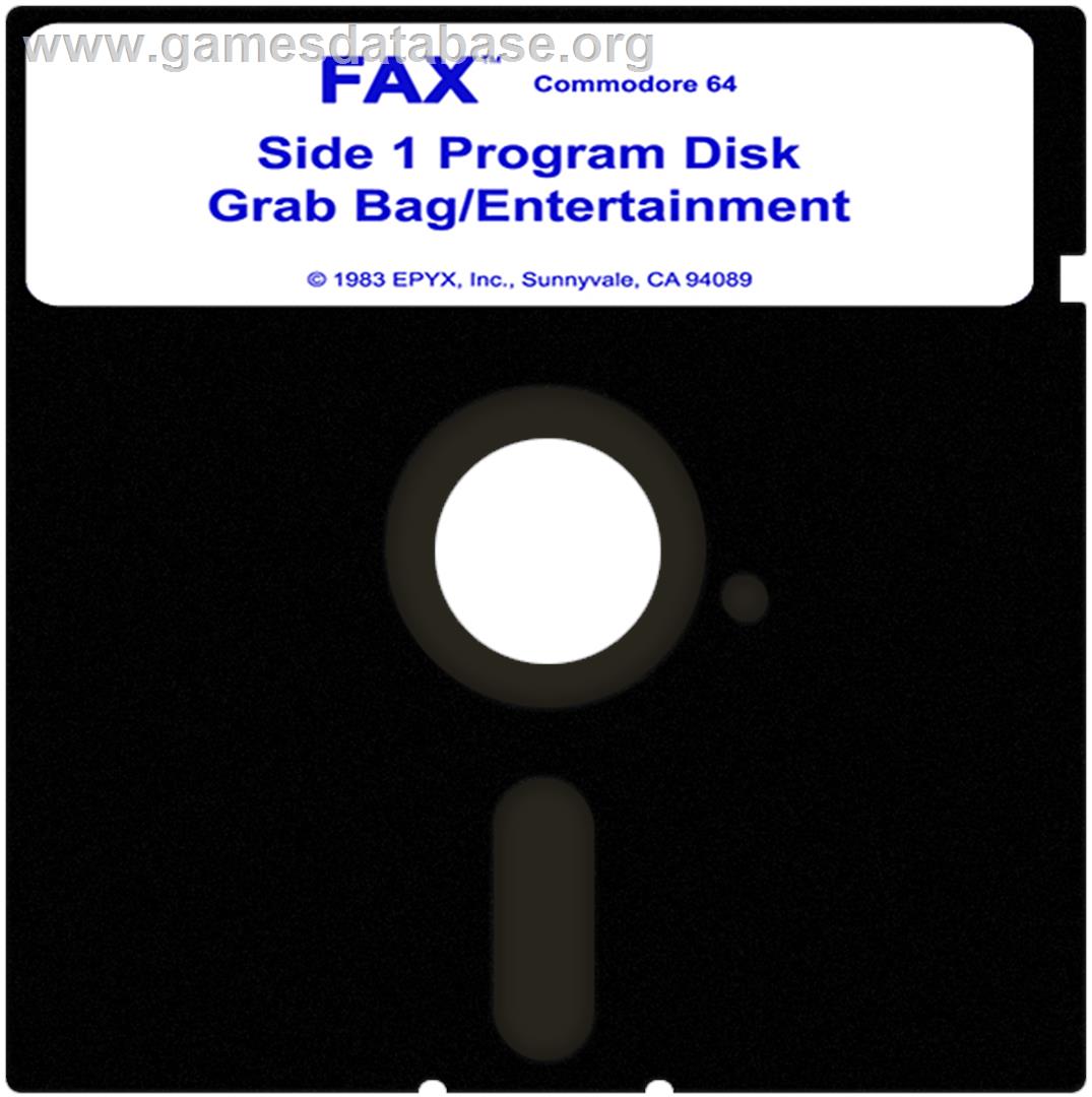 Fax - Commodore 64 - Artwork - Cartridge