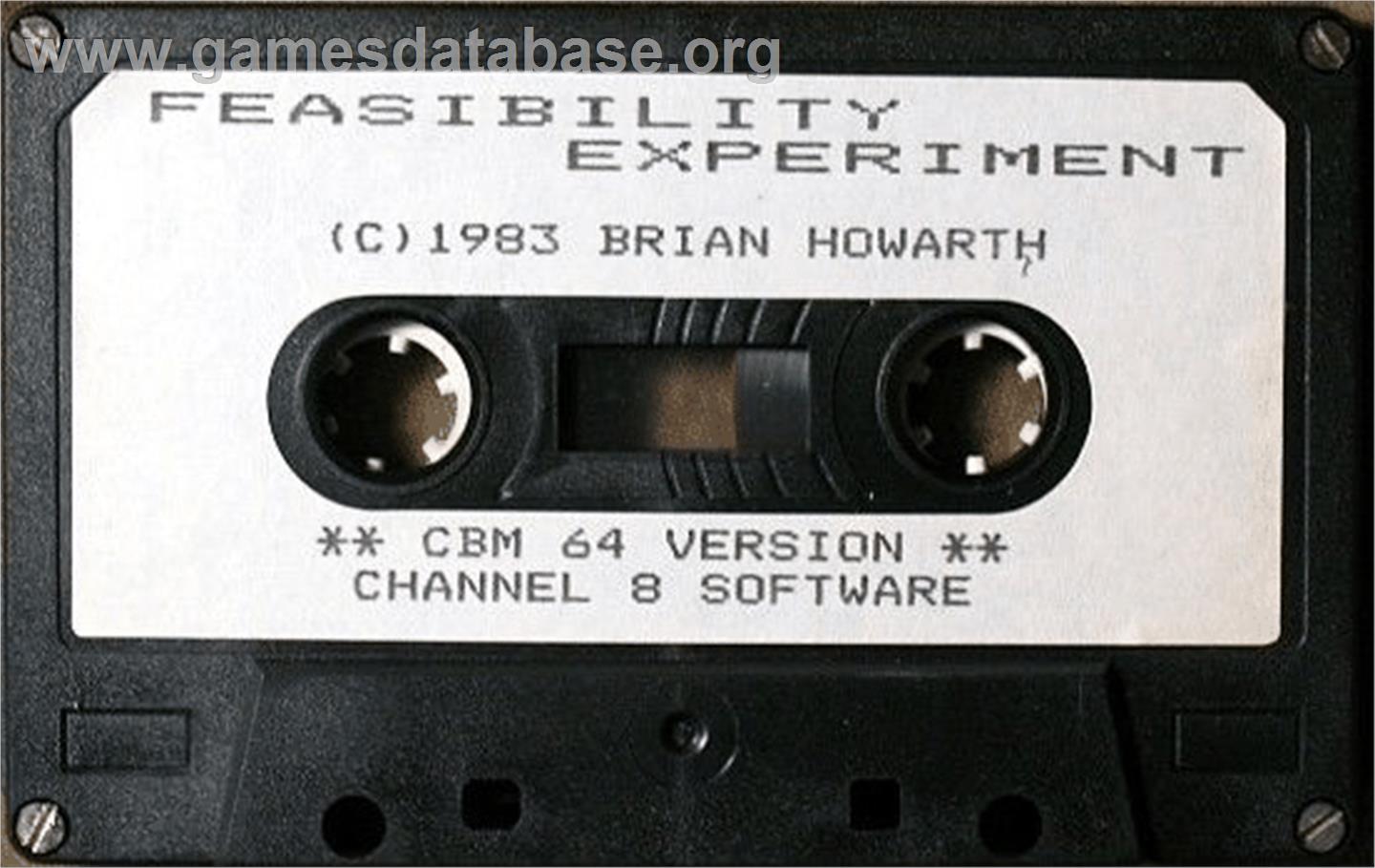 Feasibility Experiment - Commodore 64 - Artwork - Cartridge
