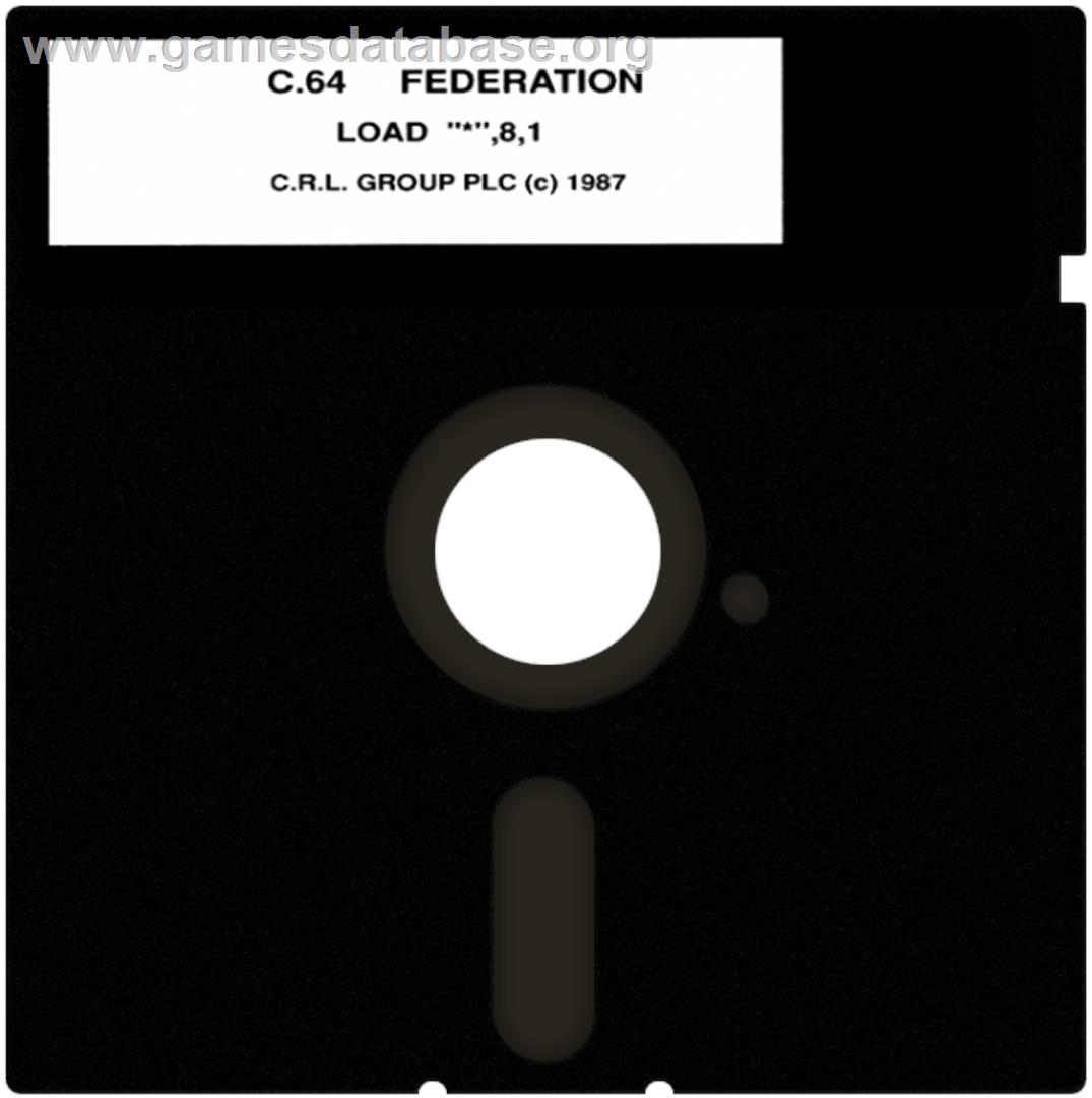 Federation - Commodore 64 - Artwork - Cartridge