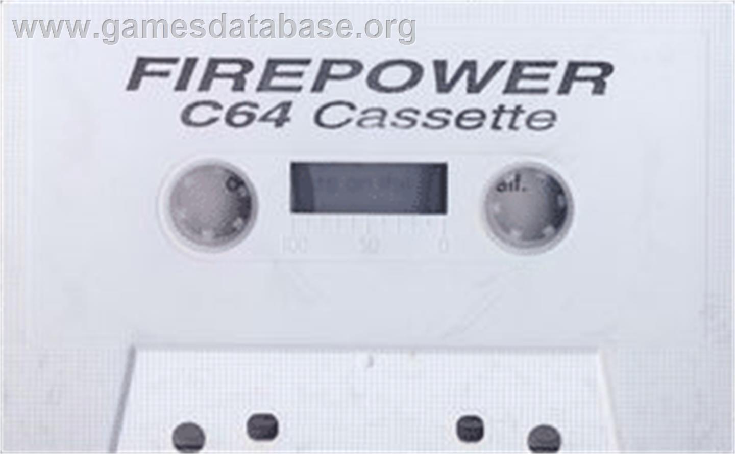 Fire-power - Commodore 64 - Artwork - Cartridge
