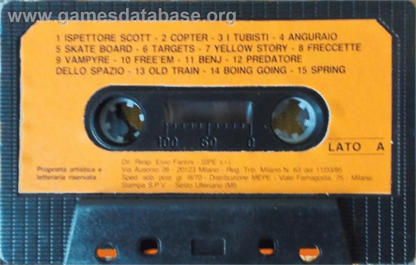 Floating Point Action - Commodore 64 - Artwork - Cartridge
