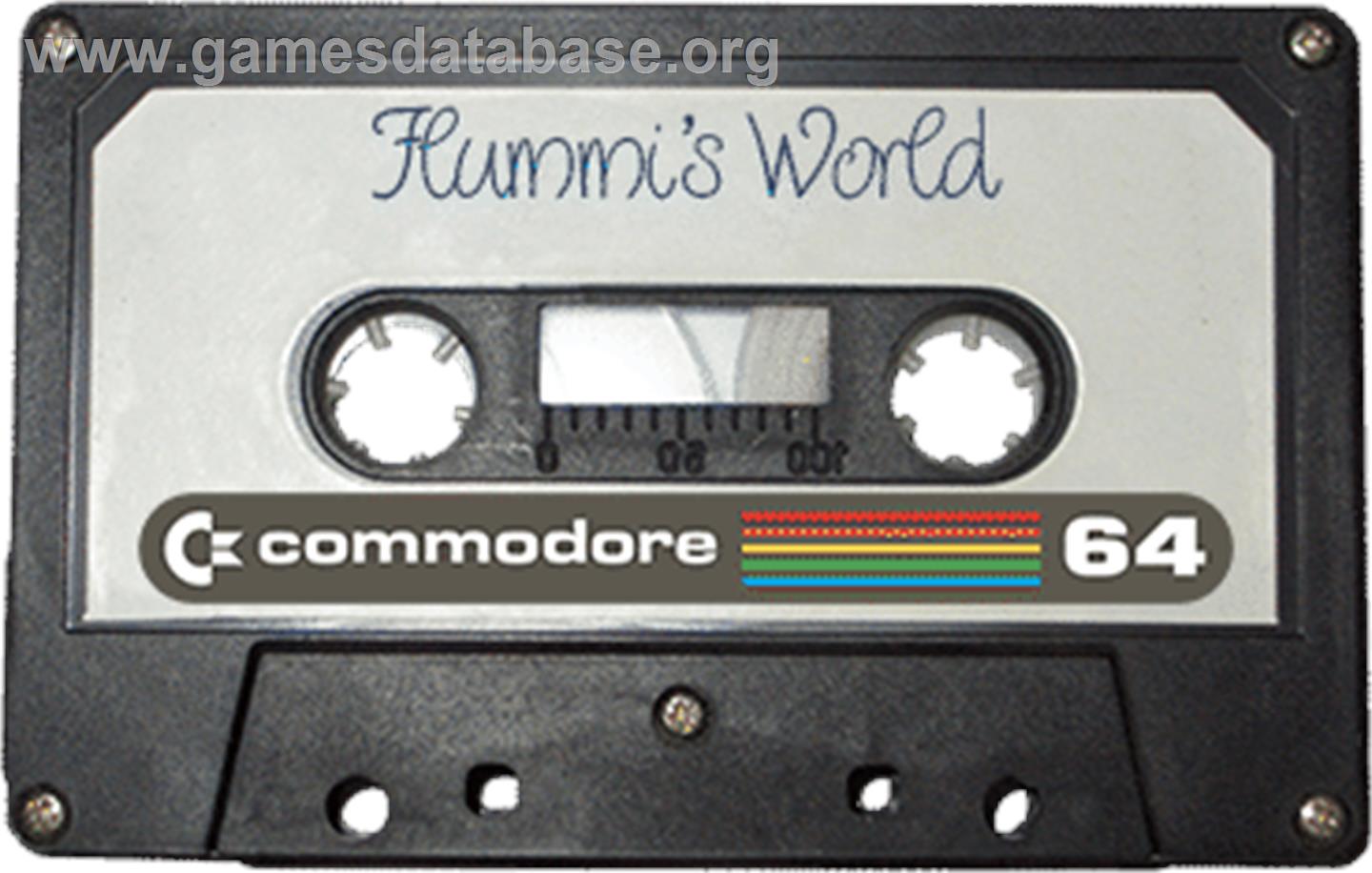Flummi's World - Commodore 64 - Artwork - Cartridge