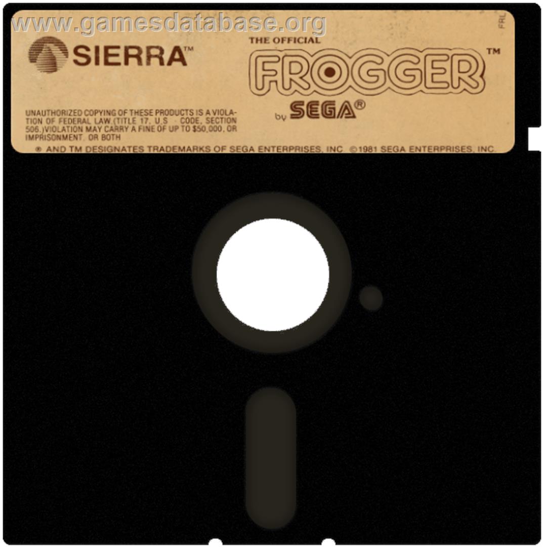 Frogger (Coplin) - Commodore 64 - Artwork - Cartridge
