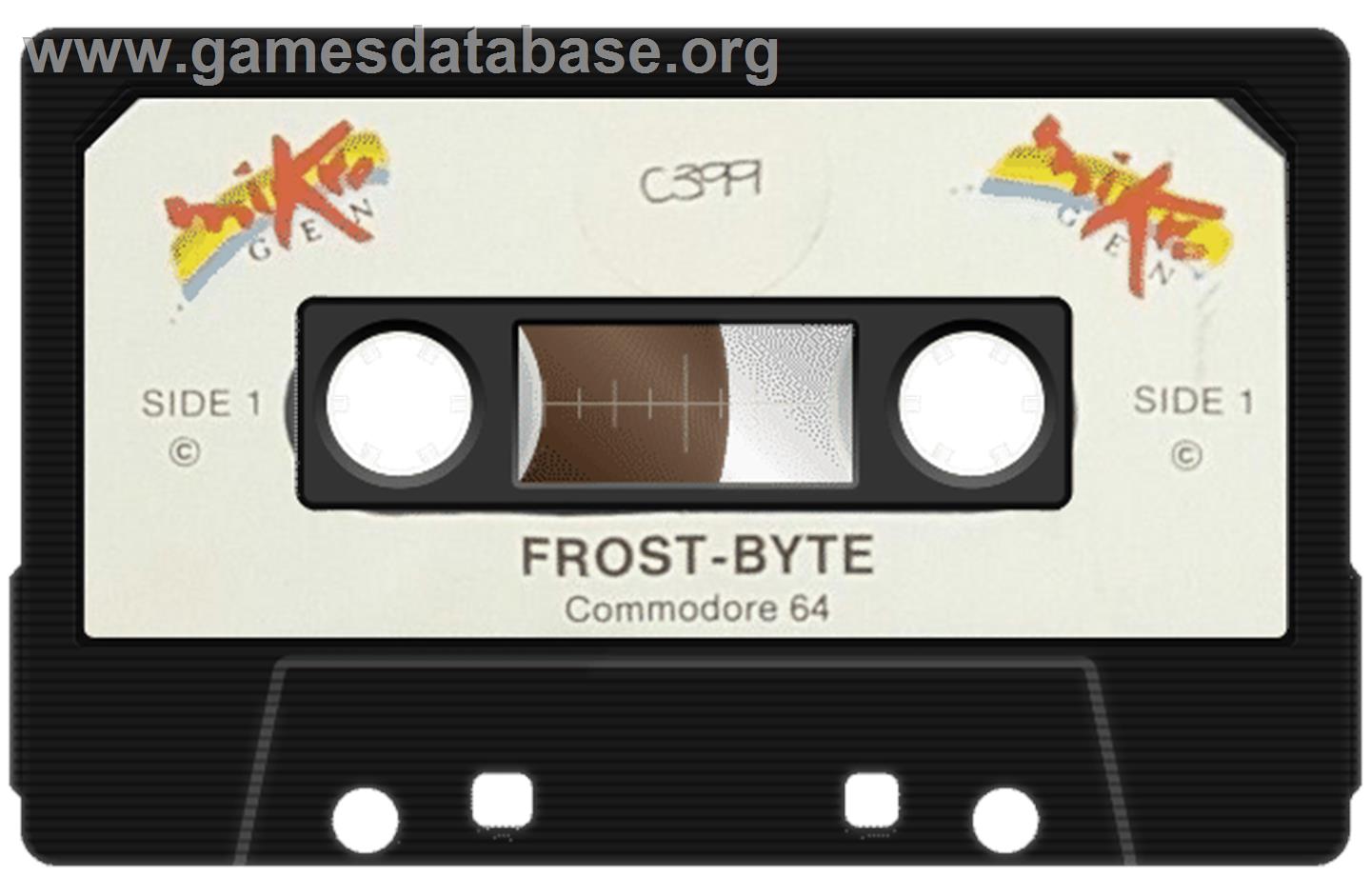 Frost Byte - Commodore 64 - Artwork - Cartridge
