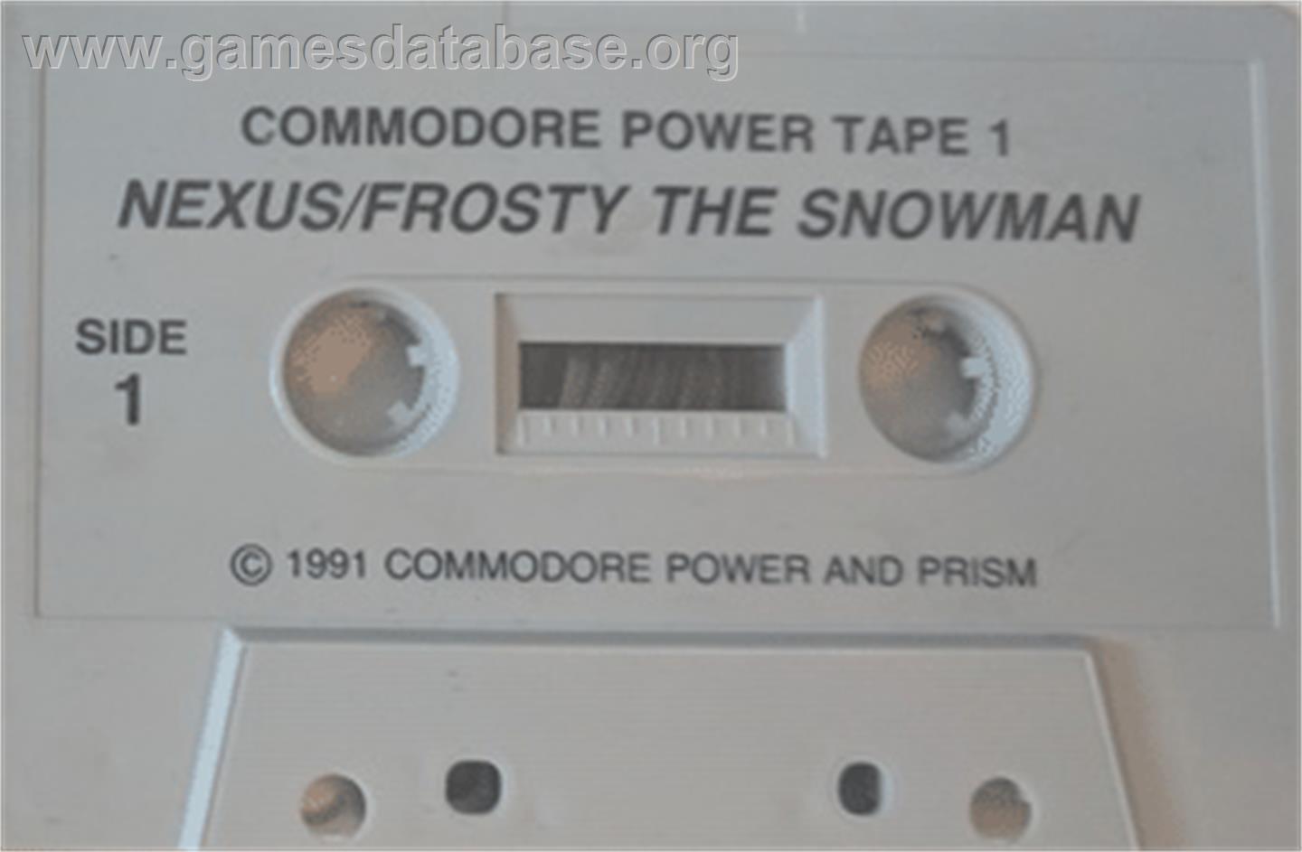 Frosty the Snowman - Commodore 64 - Artwork - Cartridge