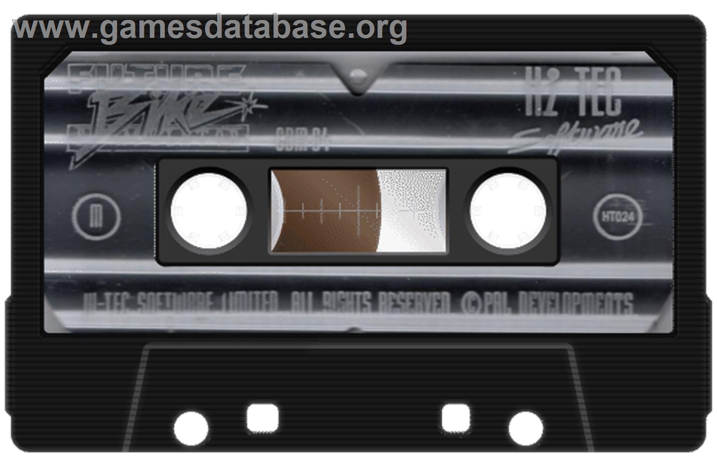 Future Bike Simulator - Commodore 64 - Artwork - Cartridge